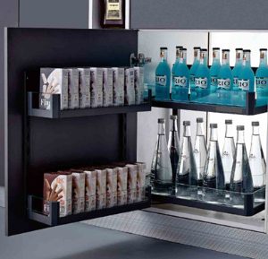 GLASS MINI PANTRY - GS05-04A