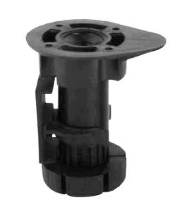 ADJUSTABLE CABINET LEG P.V.C. - FO1